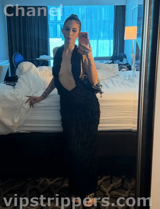 Sunday River bachelor party stripper Chanel