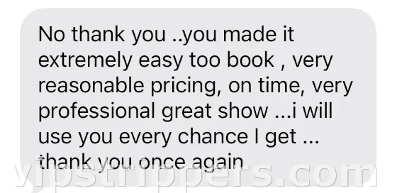 Casco Maine strippers, a review from a customer. Ease of booking.